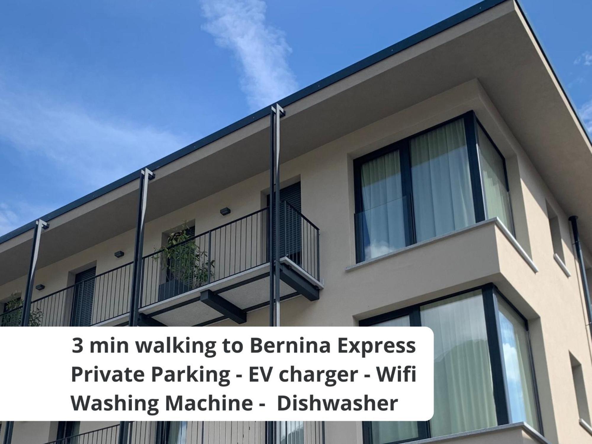 Bernina Suites - Vicino Al Bernina Express Tirano Extérieur photo